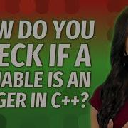 How Do You Check If A Variable Is An Integer In C