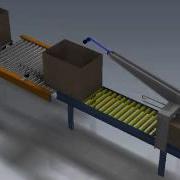3D Simulation Concept Of Packing System Conveyor Top Sealer Autodesk Inventor Studio Animation
