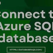 How To Connect To Azure SQL Database From SQL Server Management Studio PowerShell