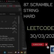 87 Scramble String Hard POTD 30 03 2023 Gfg CodeThurst Leetcode