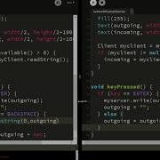 Network Programming In Processing Lesson 2 Adding Typing To Your Chat Program