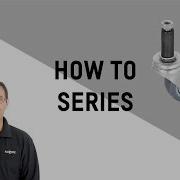 How To Install W 3ESB Casters For Material Handling Equipment Flexpipe