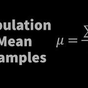 How To Calculate Population Mean Parameter And Examples Statistics