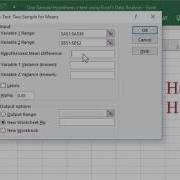 Hypothesis Z Test For One Sample Mean Using Excel S Data Analysis