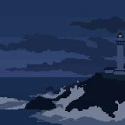 Pixel Animation Ocean Wave Loop