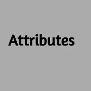 What Are Attributes