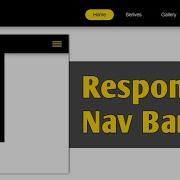 How To Create Fully Responsive Navigation Bar With HTML CSS JS In Hindi