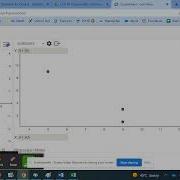IM2 Regression On Geogebra