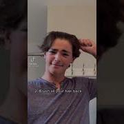 Middle Part Curtains Hair Tutorial Shorts