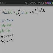 U Substitution Method Evaluate Definite Integral Involving A Square Root Sqrt Calculus