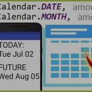 How To Get A Future Date In Java Android Studio Tutorial