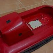 Simprop Hoverstar RC Hovercraft First Brushless Motor Test