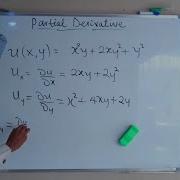 How To Find Partial Derivative Of A Function