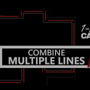Combine Multiple Lines Into Polyline In AutoCAD