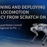 Quadruped Robot Control From Beginner To Pro Episode 1