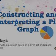 Math 6 Constructing And Interpreting A Pie Graph