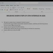 Java ATM Interface Check Balance Deposit Withdraw Live Demo Source Code
