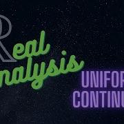 Uniform Continuity