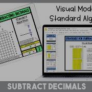 Strategies For Subtracting Decimals Tutorial Video