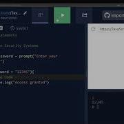 JavaScript If Statement Password Checker V1