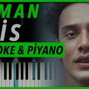 Edis Roman KARAOKE Piyano Notaları Edis Yeni Şarkısı