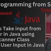 Tutorial 04 How To Take Input From User In Java Using Scanner Class Getting User Input In Java