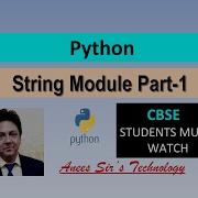 Python String Module Part 1 Easily Explained