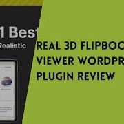 REAL 3D FLIPBOOK PDF VIEWER WORDPRESS PLUGIN REVIEW WORDPRESS PLUGIN