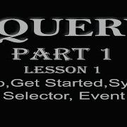 Jquery Tutorial Part 1 In Hindi