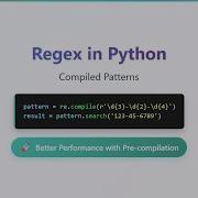 Python Regex Boost Performance With Compiled Patterns