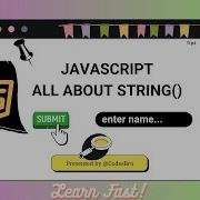 Javascript String Methods Cheatsheet