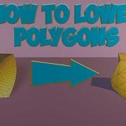 Polygon Reduction Cinema 4d How To Reduce The Number Of Polygons In Cinema 4d