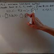 Statistics 7 Part 2 MLE Method For Estimators