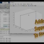 Programming The Finite Element Method Using MATLAB Part 10 Adding Supports To Nodes