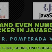 Odd And Even Numbers In JavaScript