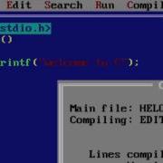 Simple Program Welcome To C Using Printf Statement