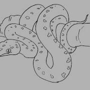 Snake On The Tree Drawing Easy How To Draw A Snake Drawing Step By Step Outline Drawings