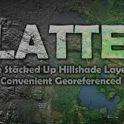 One Minute Map Hack Flatten Hillshades Into A Single Layer