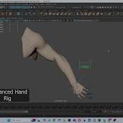 Advanced Hand Rig In Maya Ribbon Stretchy IK Setup