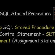 Debug SQL Stored Procedure In IBM I DB2 As400 SQL SET Statement