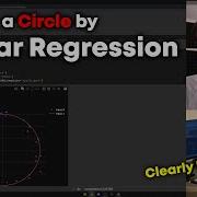 How To Fit A Circle By Multilinear Regression