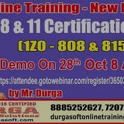 Java Certification 8 11 OCJA 1Z0 808 815 Online Training On 28th Oct 8 AM By Durga Sir