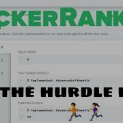 The Hurdle Race Problem HackerRank GamingMech 9