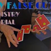 EASY 4 Packet FALSE Cardistry Cut Cardistry Tutorial