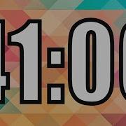 41 Minute Timer With Colorful Background 41 Minute Countdown With Alarm Sound At The End