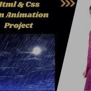 Html And Css Rain Animation