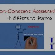 Non Constant Acceleration Animated