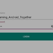 Create A Login Screen Using TextInputLayout With EditText In Android