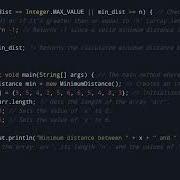 Minimum Distance Between Two Numbers In Java Coding Interview Question Series Coding Shorts