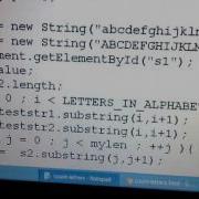 HTML Javascript To Count Character Occurrences In A String